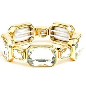 J Crew Gold and Silver Women's Bracelet Elegant Gemstone New